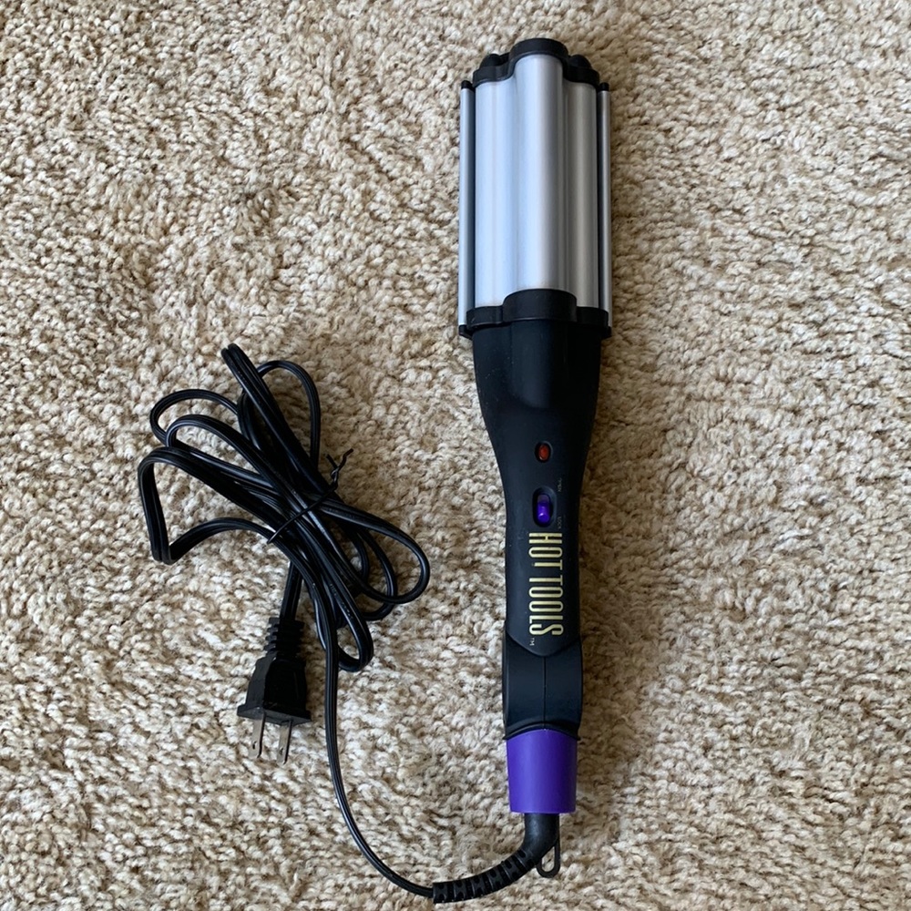 Hot Tools Black and Silver Hair Waver